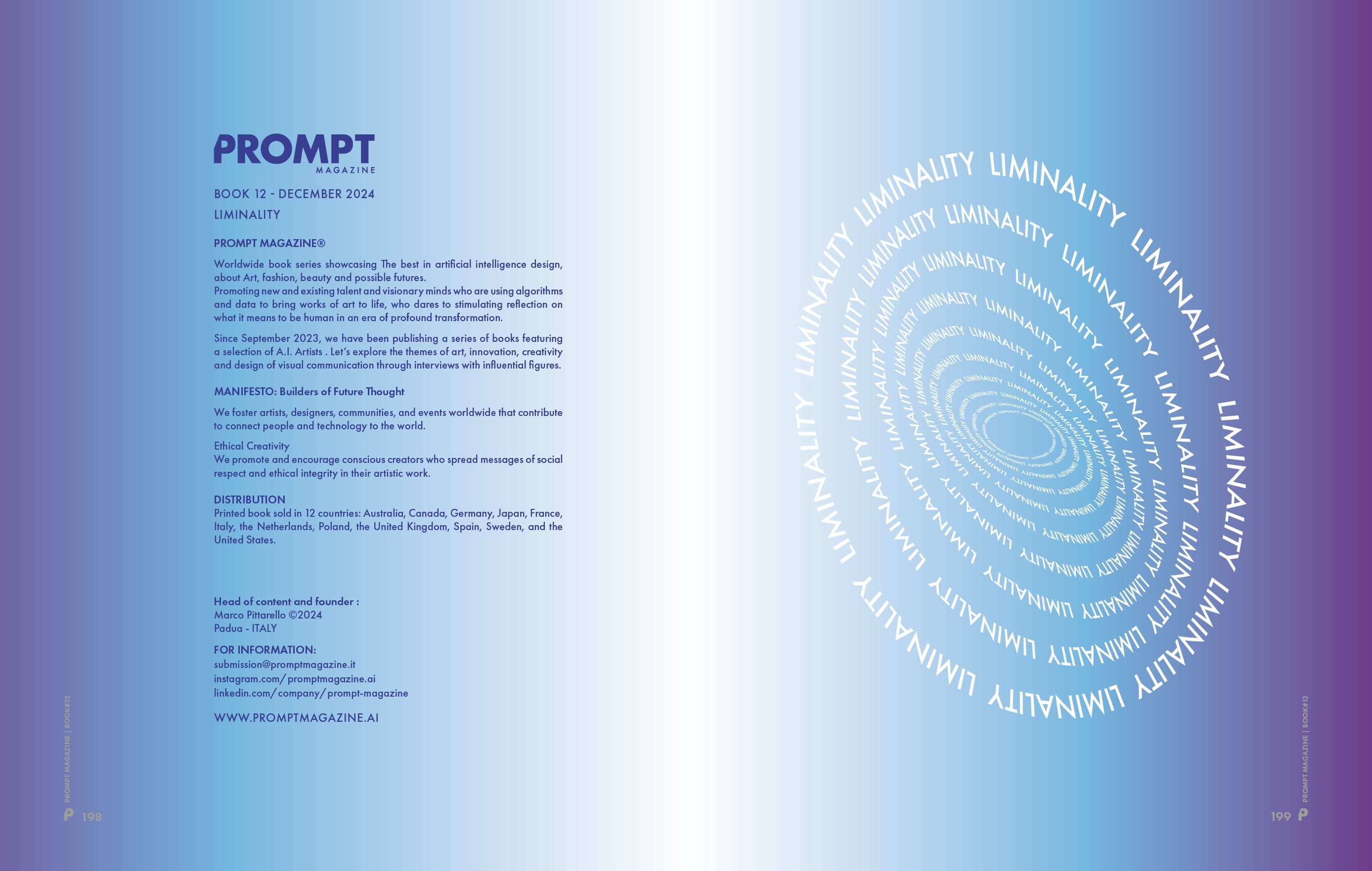 PROMPT MAGAZINE Book 12: Liminality