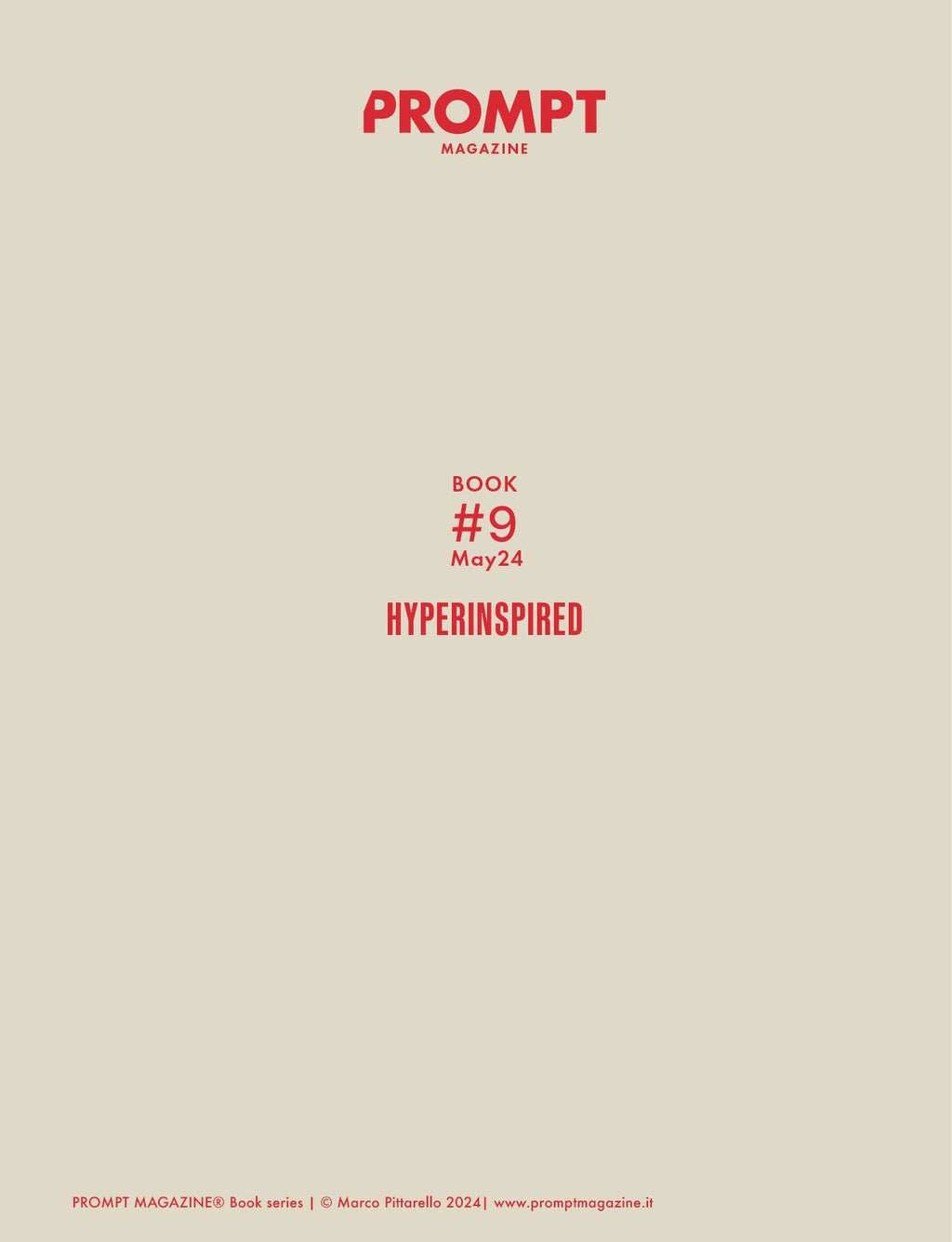 Prompt Magazine 9  digital book