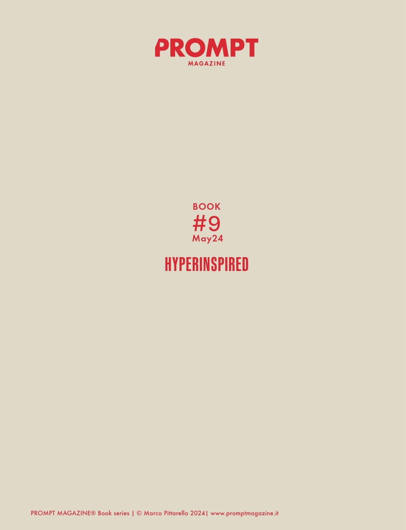 Prompt Magazine 9  digital book