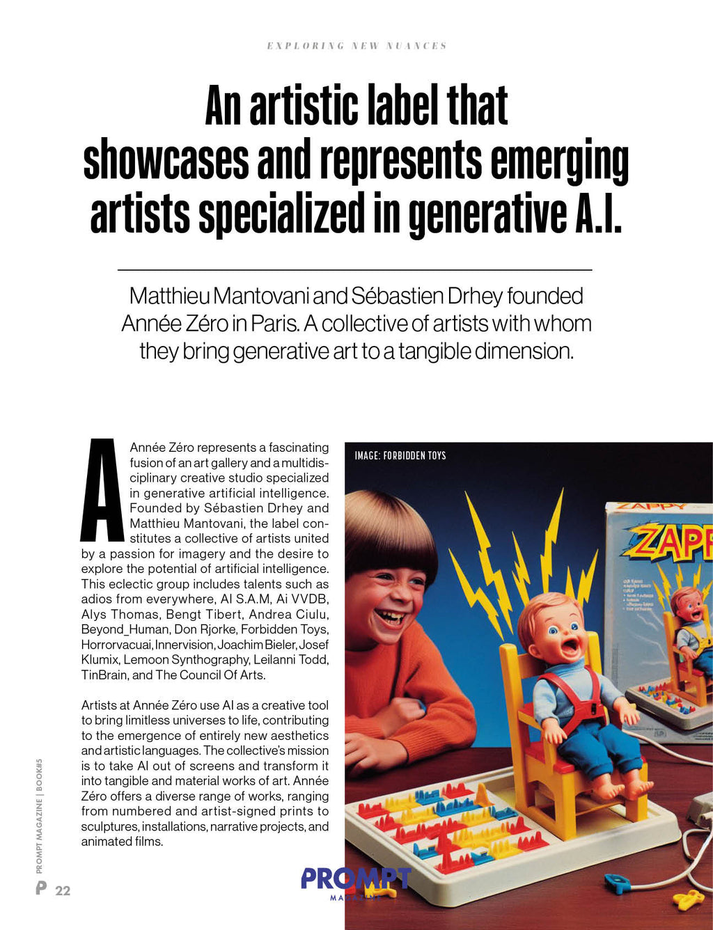 PROMPT Magazine Issue 5: Exploring new nuances