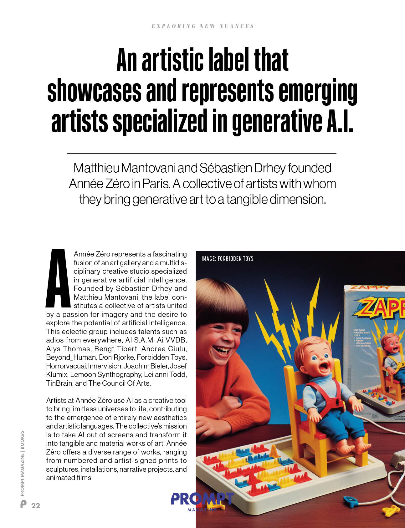 PROMPT Magazine Issue 5: Exploring new nuances