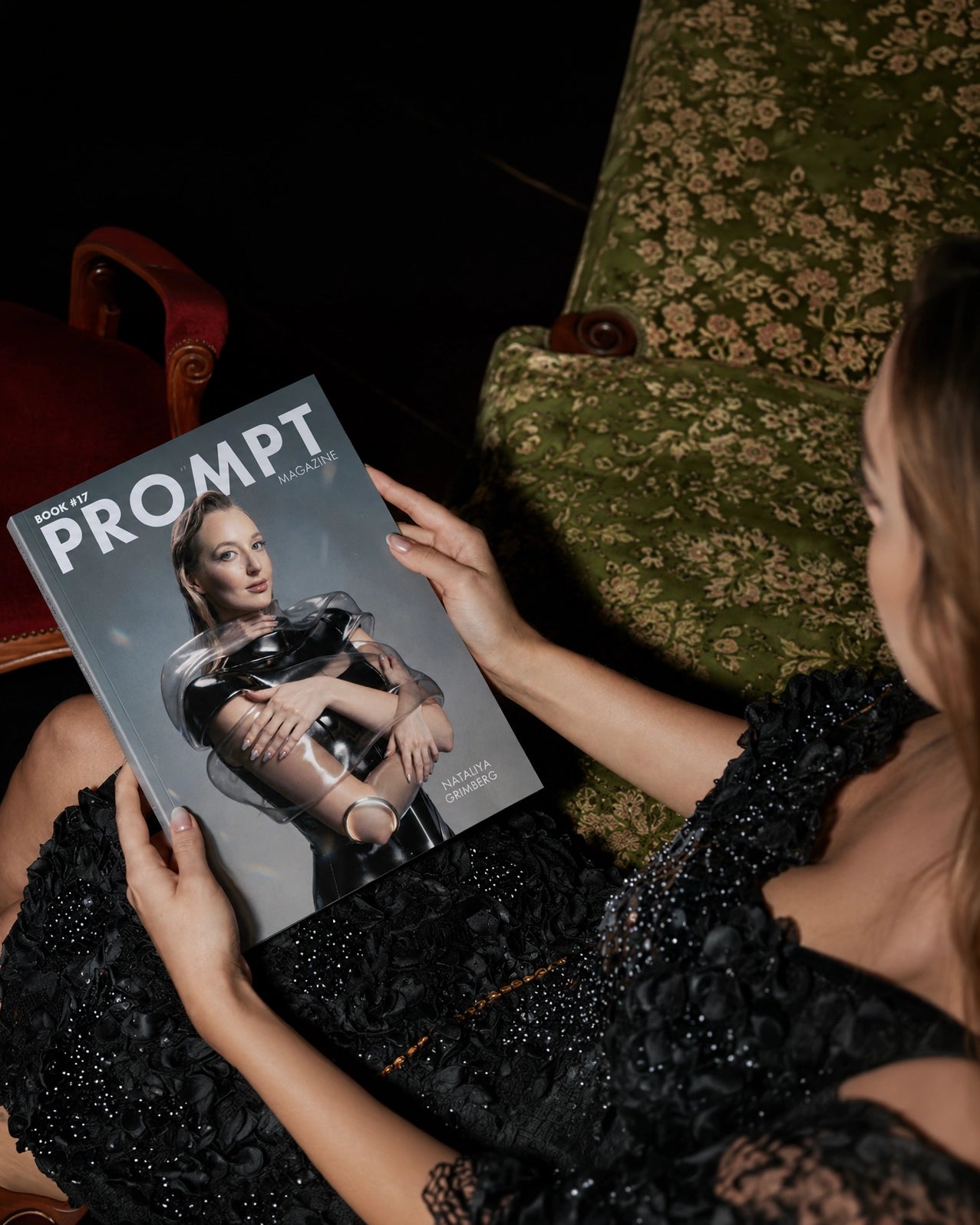 Prompt Magazine Book 17 print edition, part of the annual subscription dedicated to AI visual culture, digital art, fashion and design